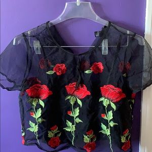 A floral top from Forever 21
